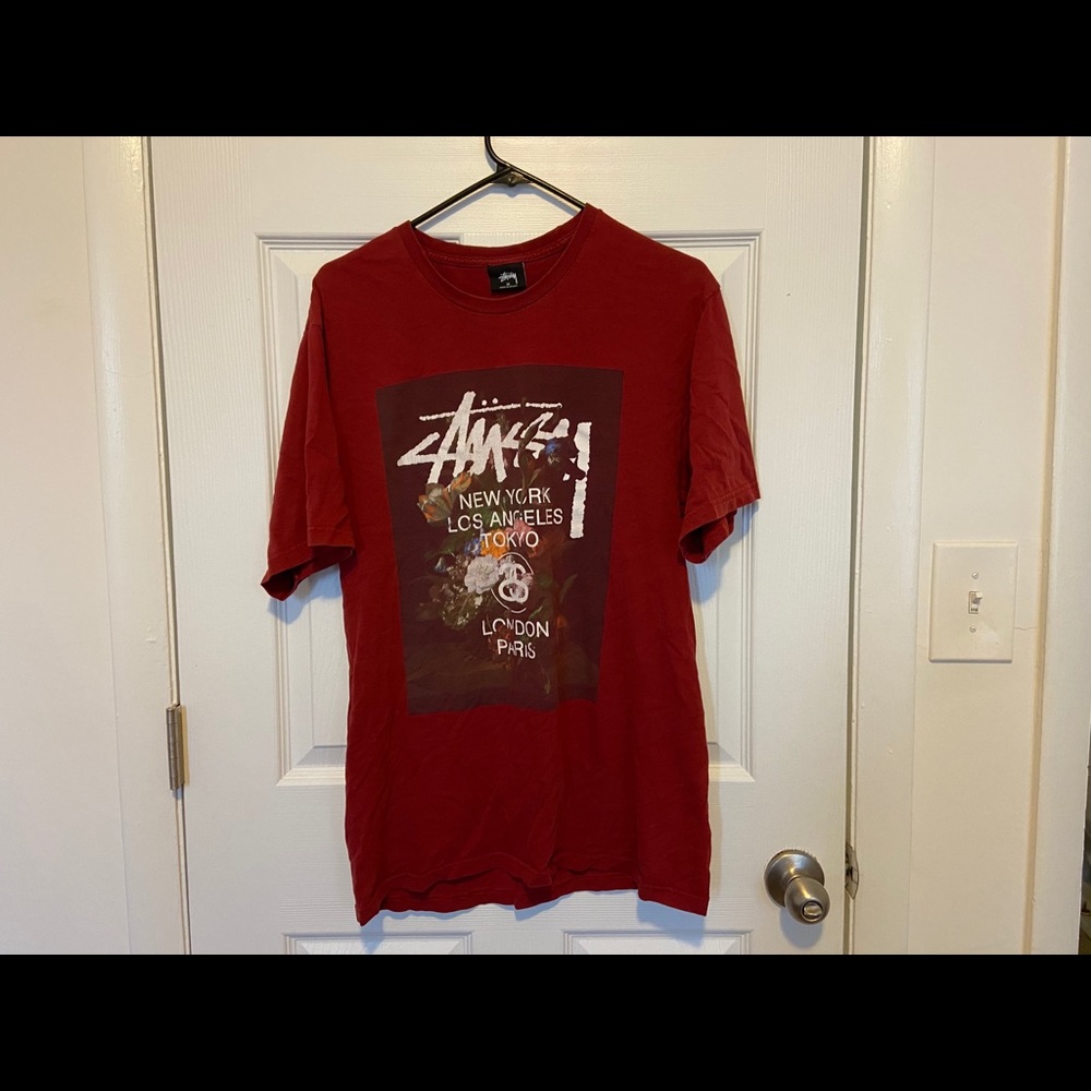 Stussy World Tour Floral Tee